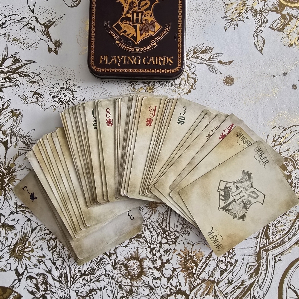Harry Potter Hogwarts Playing Cards 54 Wizarding World